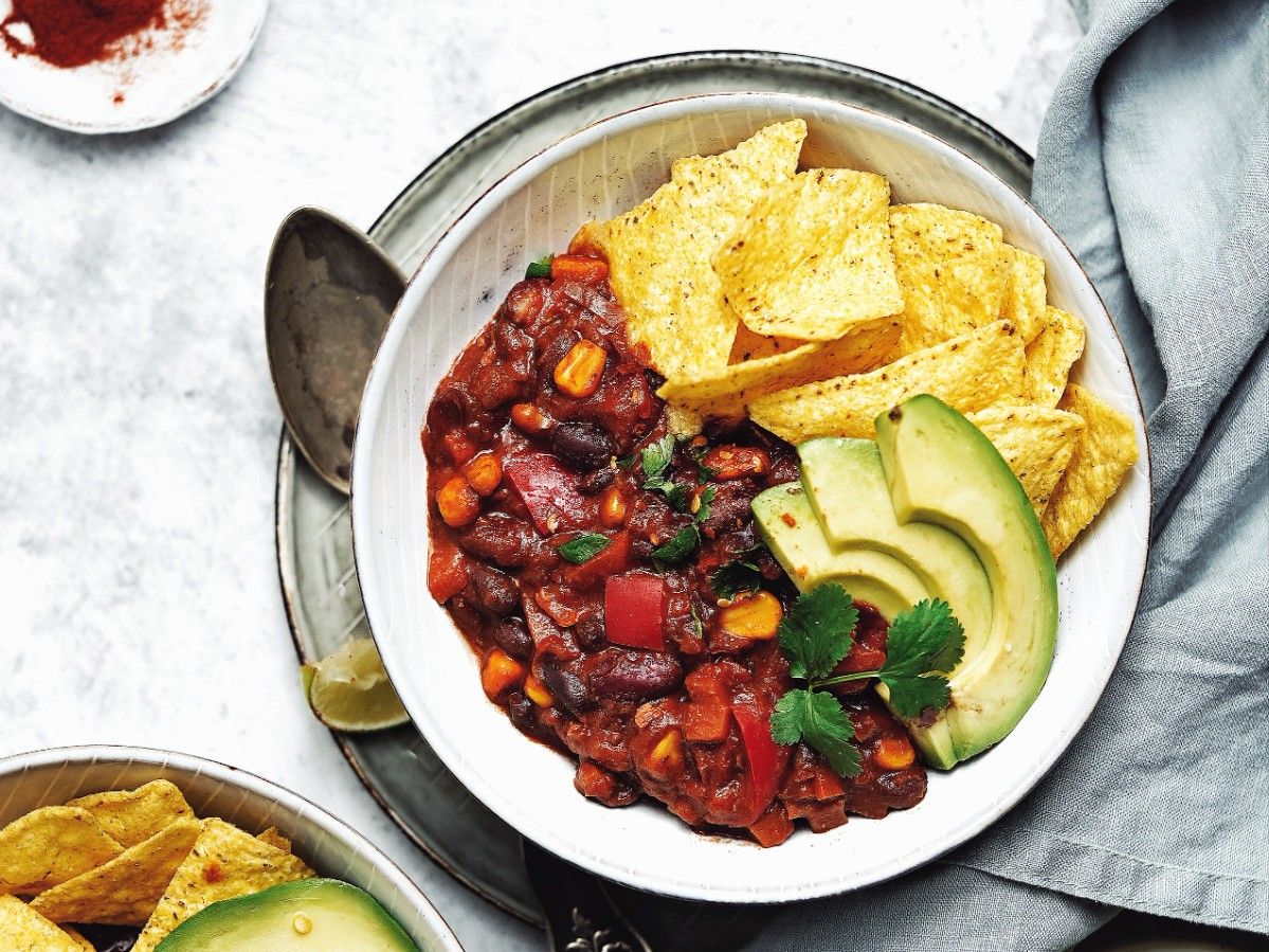 Vegan Chilli sin carne – Mexické čili bez mäsa
