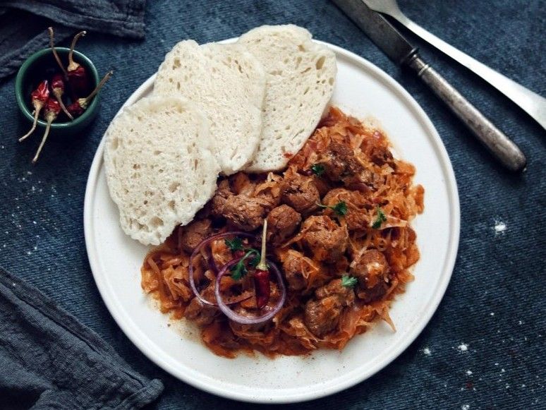 Vegan Szeged Goulash