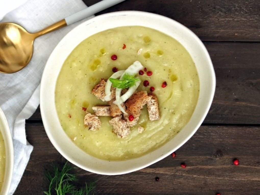 Fennel and Pea Soup