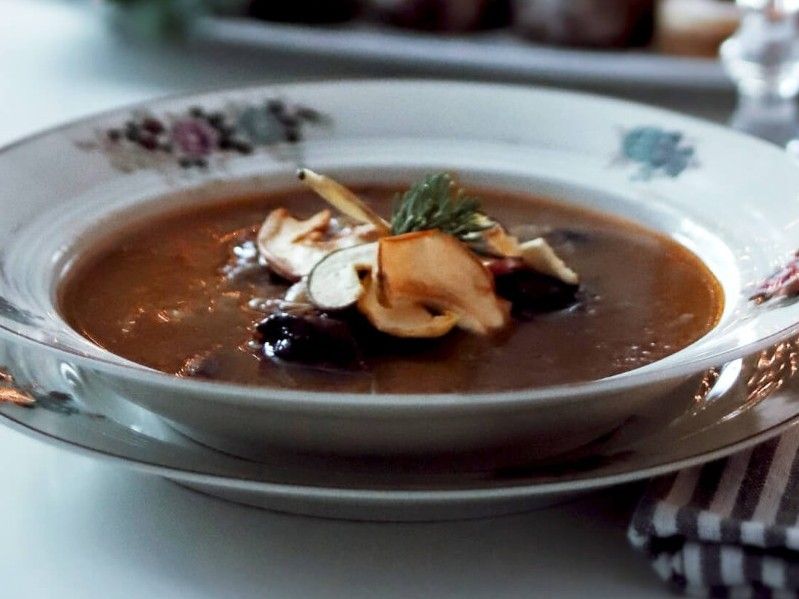 Christmas Fasting Sauerkraut Soup