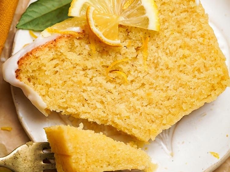 Lemon Loaf Cake with Glaze