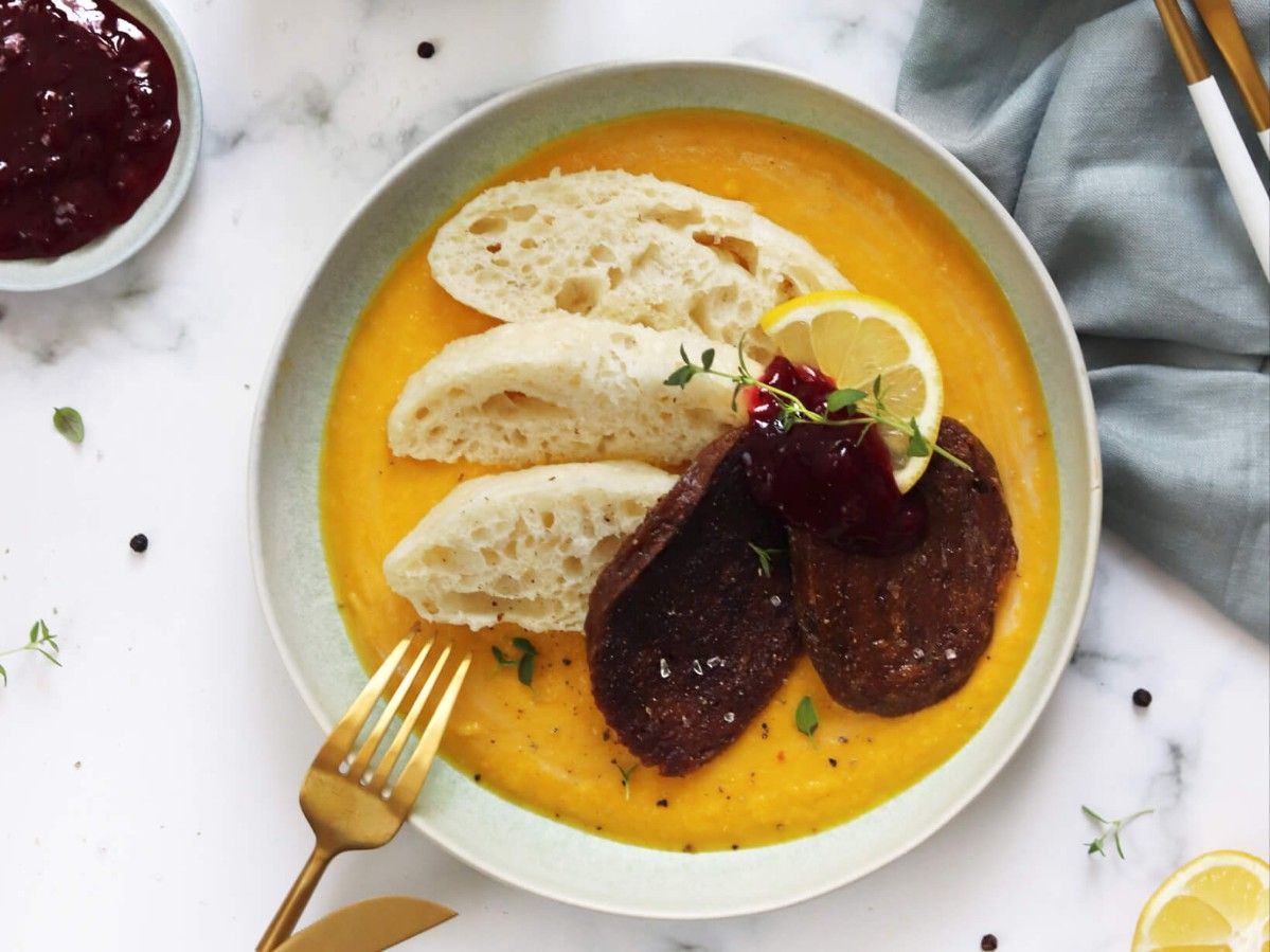 Domáca vegan knedľa