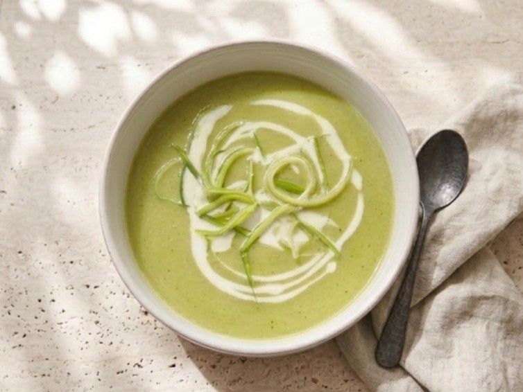 Spring Leek Soup