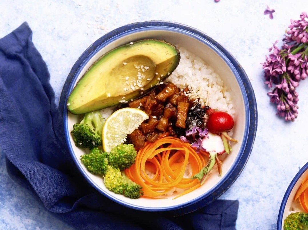 Tofu Sushi Bowl