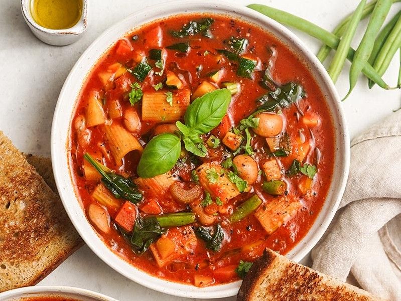 Vegan Minestrone Soup