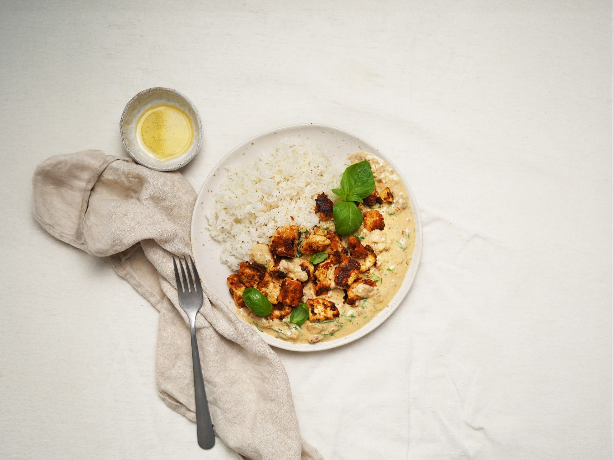 Marry Me Tofu in Creamy Tuscan Sauce