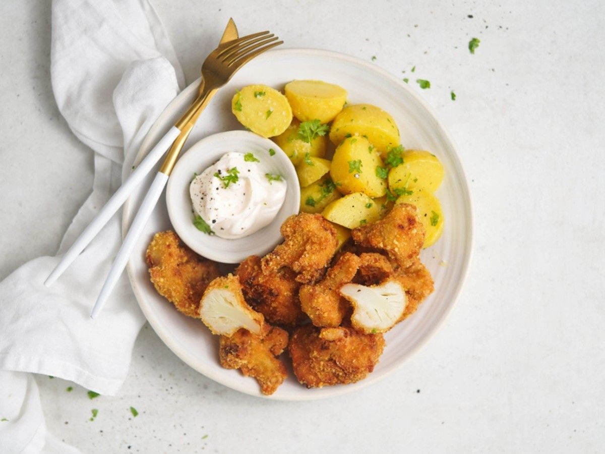 Crispy Fried Cauliflower