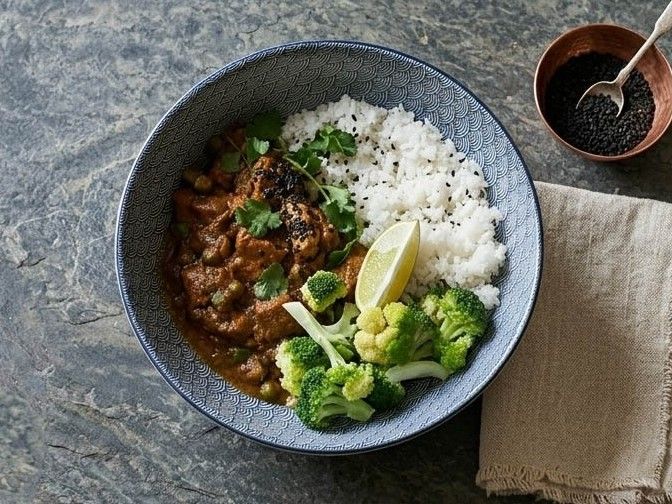 Tofu in Coriander Sauce