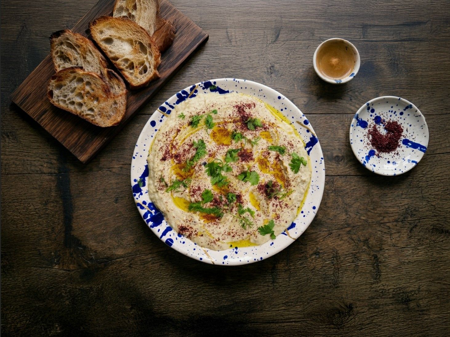 Cuketový baba ganoush