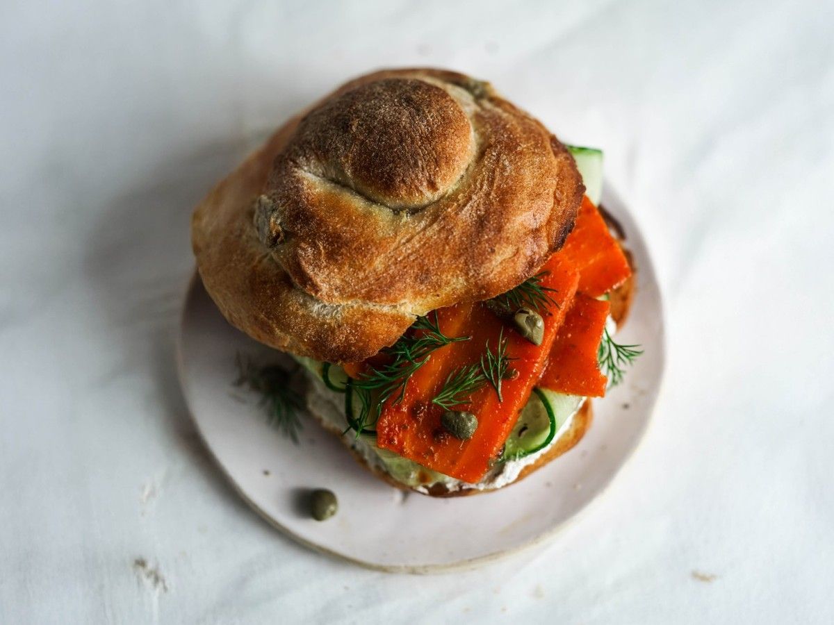 Carrot Smoked Salmon