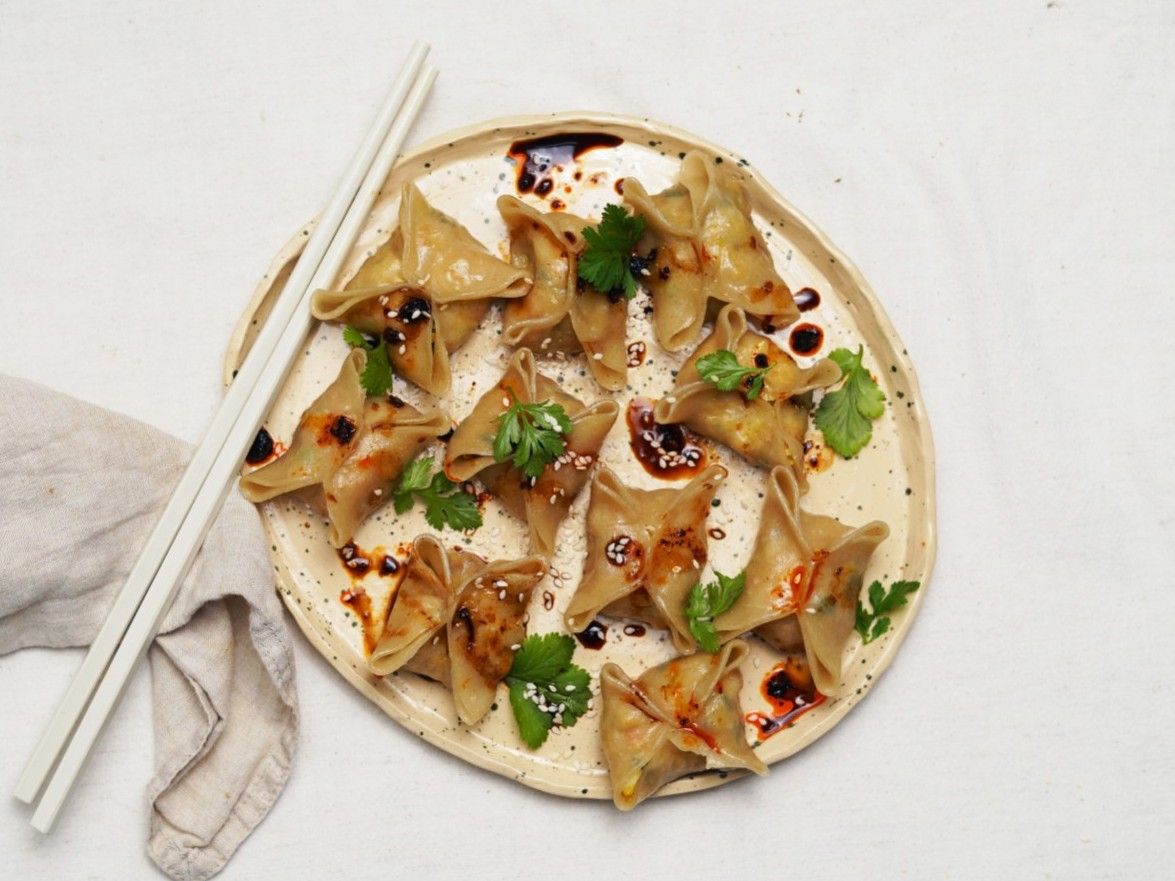 Tofu Jiaozi Dumplings