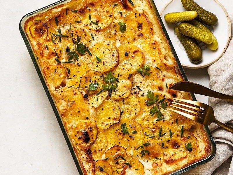 Vegan French Potato Gratin