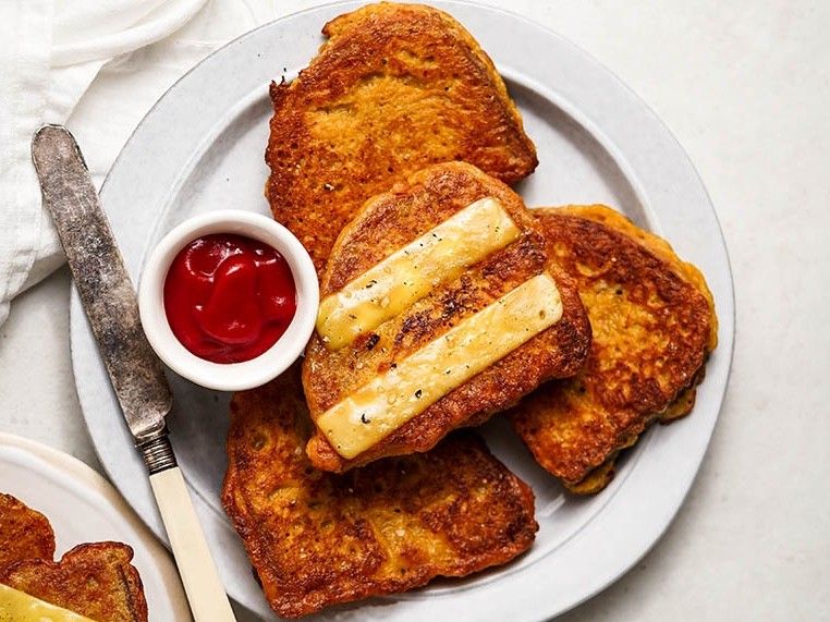 Vegan Egg-Fried Bread